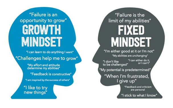 Fixed Mindset vs. Growth Mindset